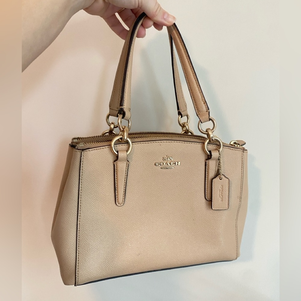 Coach Christie Carryall Leather Bag